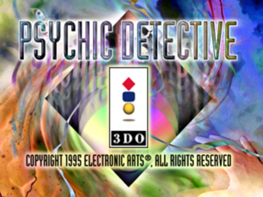 Psychic Detective title screen for 3DO